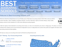 Tablet Screenshot of best-accounting-schools.com